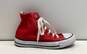 Converse Chuck Taylor All Star Hi Red Casual Sneakers Women's Size 6.5 image number 1
