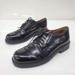 Bostonian Men's Strada Black Leather Derby Dress Shoes Size 9.5