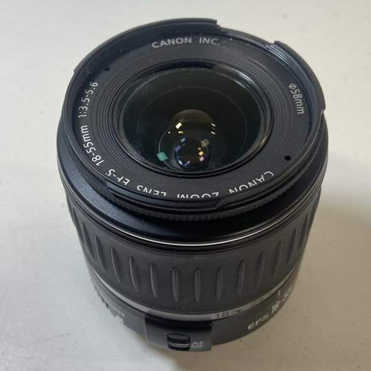 Canon Zoom EF-S 18-55mm 1:3.5-5.6 Camera Lens image number 4