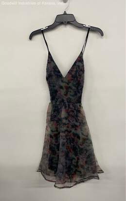 Maniju Black Multicolor Formal Dress NWT- Size M