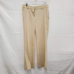NWT Jones New York WM's Beige Stretch Slim Fit Pants Size 4 x 30