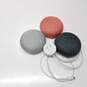 Lot of 3 Google Home Mini Smart Speakers image number 1