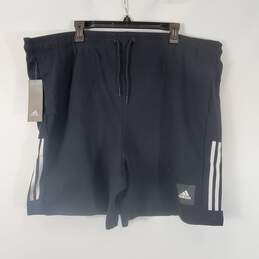 Adidas Men Black/White Shorts Sz 3XL NWT