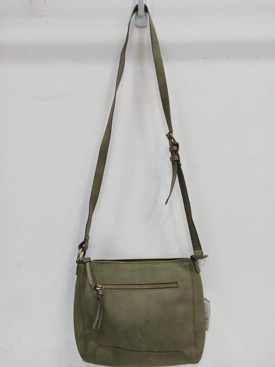 Sonoma Green Leather Shoulder Bag image number 2