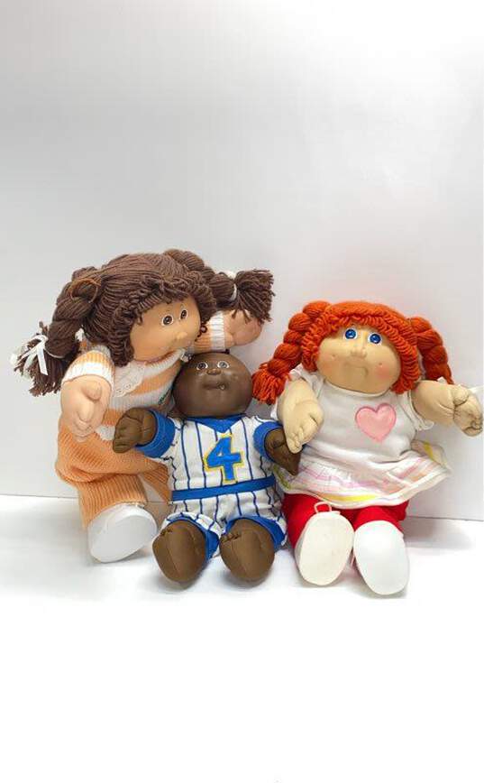 Lot of 3 Assorted Cabbage Patch Kids Dolls image number 1