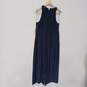 Roz & Ali Blue Sleeveless Romper Women's Size 14 image number 2