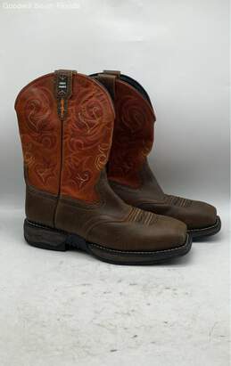 Cody James Mens Brown Multicolor Boots Size 12 alternative image