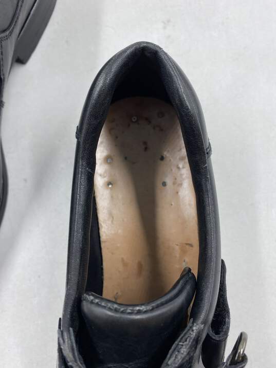 Prada Black Slip-On Dress Shoe Men 7.5 image number 5