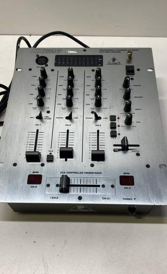 Behringer DX626 Professional 3 Channel DJ Mixer image number 2