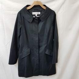 Trina Turk Women's Black Cotton Coat Size 10