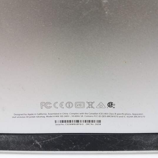 2013 Apple iMac 21.5" All In One Desktop PC Intel i5-4570R CPU 8GB RAM 1TB HDD image number 4