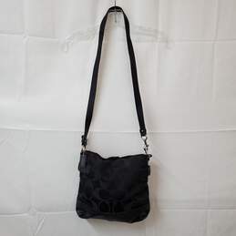 Coach Signature Women's Black Leather TanF18862 Crossbody Bag