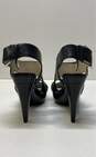 Michael Kors Leather Cutout Heels Black 6.5 image number 4