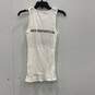 District Threads Womens White Scoop Neck Sleeveless Pullover Tank Top Size M image number 2