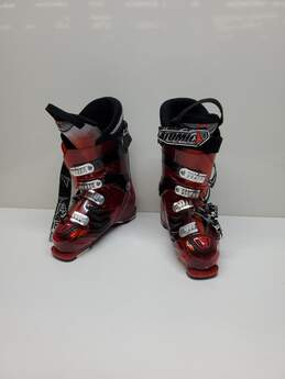 Atomic Hi-Perf Fit Translucent Red Snowboard Boots Sz 26,0 - 26,5