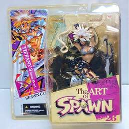 2004 McFarlane Toys The Art Of Spawn Series 26 Tiffany 3 Issue 45 Art (Sealed)