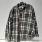 Carhartt Men's Gray Flannel Shirt Size 2XL image number 1