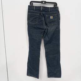 Carhartt Women's Blue Denim Jeans Size 6x34 alternative image
