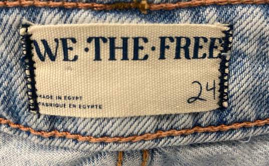 We The Free Women's Light Blue Jeans- Sz 24 NWT image number 3