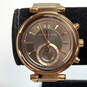 Designer Fossil Sawyer MK-6226 Stainless Steel Round Dial Analog Wristwatch image number 1