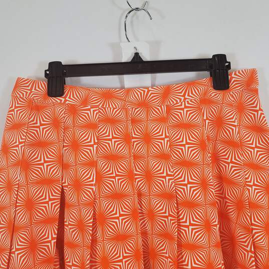 Another Girl Orange Mini Skirt SZ L USA 8 NWT image number 2