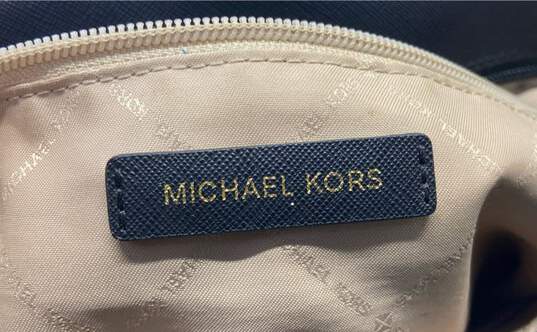 Michael Kors MK Signature Tan Nylon Tote Bag image number 6