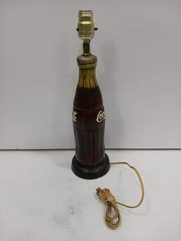 VTG Coca-Cola Bottle Statue Lamp 17x5" alternative image