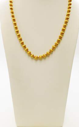 VNTG Aurora Borealis & Gold Tone Clip-On Earrings & Necklaces 143.8g alternative image