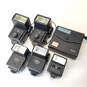Lot of 6 Assorted Vivitar Camera Flashes image number 1