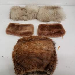 Beaver Fur Hand Warmer, Fox Fur Cuffs, Faux Fur Cuffs
