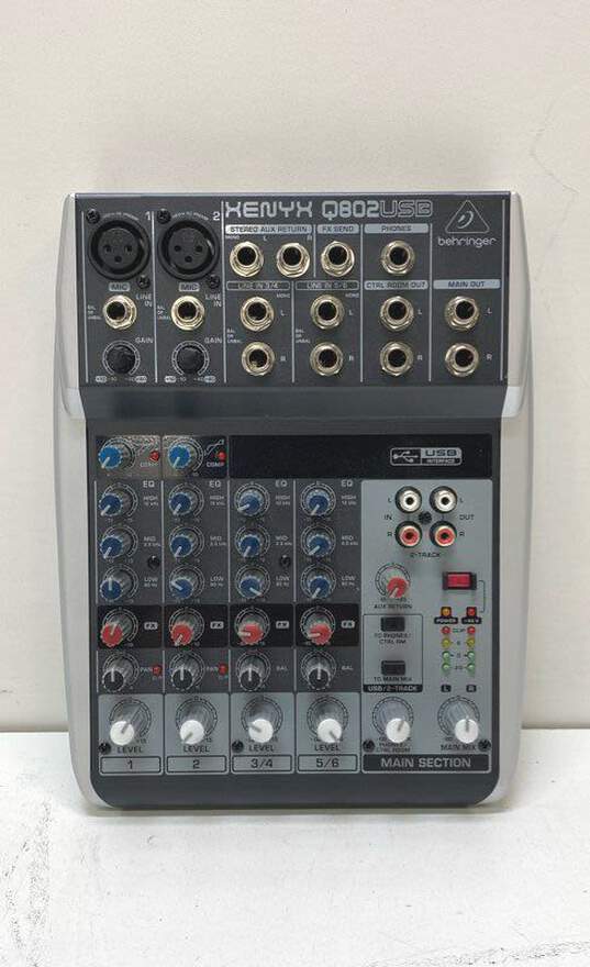 Behringer Q802USB Mixer image number 2