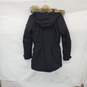 Fjall Raven Black Insulate Hooded Full Zip Nuuk Parka Coat WM Size XS NWT image number 2