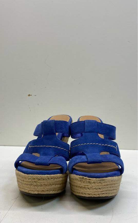 UGG Women's Blue Suede Espadrilles Shoes Size 7 image number 2