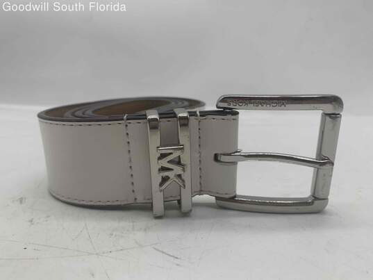 Michael Kors Womens White Belt image number 1