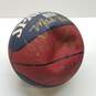 Encased Team Signed Denver Nuggets Basketball from the Early 90s image number 8