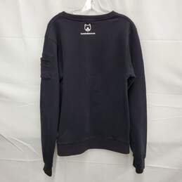 Bombi & Sonos WM's Black Graphic Logo Crewneck Sweatshirt Size L