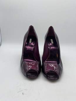 miu miu Purple Pump Heel Women 7.5