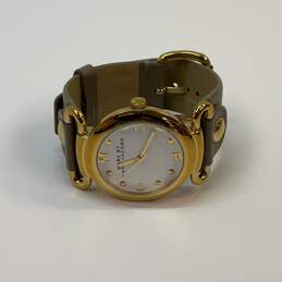 Designer Marc Jacobs Gold-Tone Round White Dial Analog Wristwatch alternative image