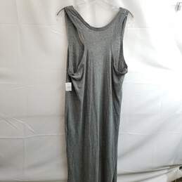 Banana Republic Women's Gray Cotton Blend Sleeveless Tank Dress Size L alternative image