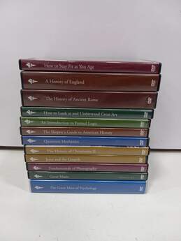 Lot of 12 Great Courses DVD Audio Sets