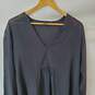Theory Black Long Sleeve Blouse Women's Size S image number 2