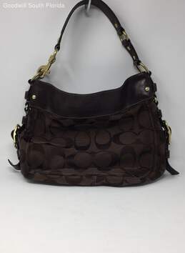 Coach Womens Brown Shoulder Bag alternative image