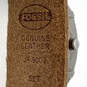 Designer Fossil JR-9009 Brown Leather Strap Analog Dial Quartz Wristwatch image number 5