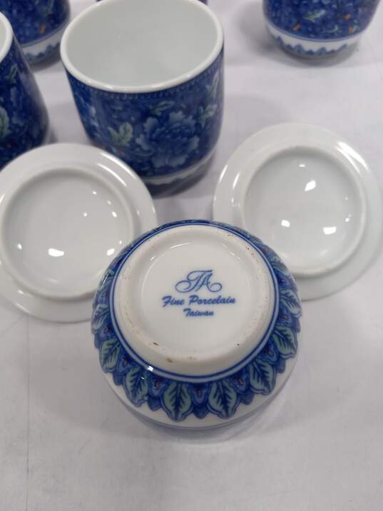 Chuan Kuo Fine Porcelain Tea Set Taiwan IOB image number 6