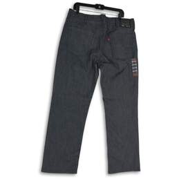 NWT Levi Strauss & Co. Mens Gray Denim 5-Pocket Design Straight Jeans Sz 38x30 alternative image