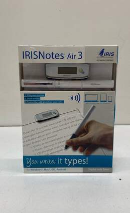 IRIS IRISNotes AIR 3 Bluetooth Digital Note Taking Pen! Mac Android iOS NIB