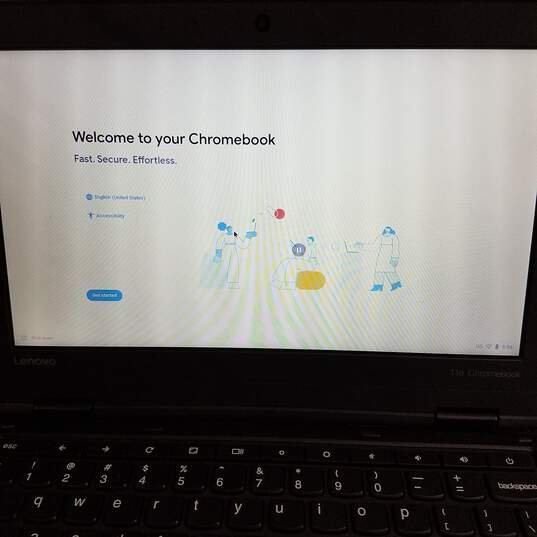 Lenovo ThinkPad 11e Chromebook Intel Celeron N4100 4GB RAM 128GB SSD #9 image number 8