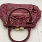 Marc Jacobs Womens Cherry Red Quilted Leather Stam Tom Handle Handbag w/COA image number 10