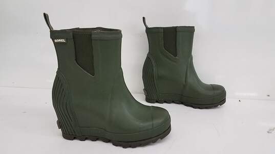 Sorel Joan Wedge Rain Boots Size 6 image number 1