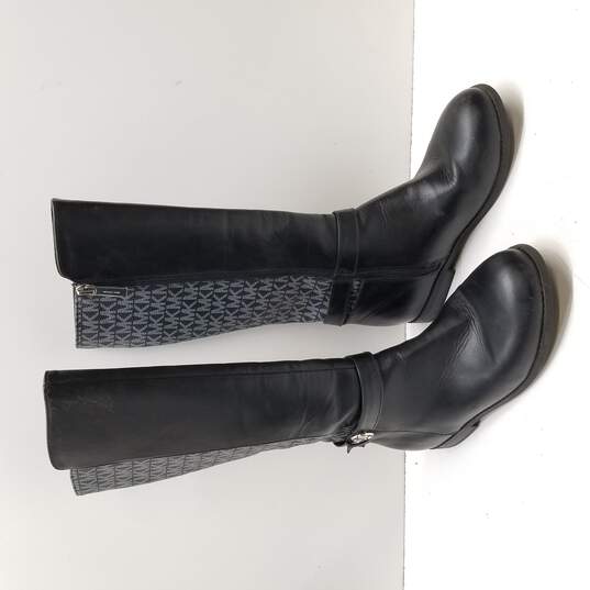 Buy the Michael Kors Girl's Black Sheala Riding Boots Size 3 | GoodwillFinds